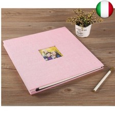 HAMA Album Foto Autoadesivo Singo Verde | 20 Pagine Per 60 Foto 28x31 Cm - Foto 4