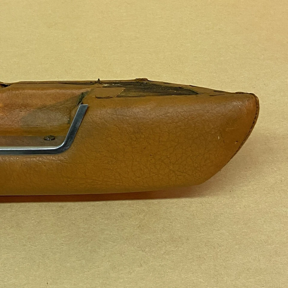 Original Jensen Healey Derecha Puerta Pasajero Puerta Tirador Apoyabrazos Piel Buckskin Foto 3 de 4