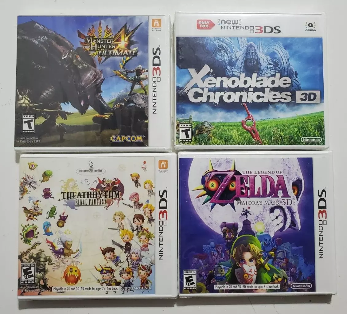 Jogos Nintendo 3DS 2DS New 3DS Xl Zelda Majora's Mask 3D - Zelda A Link  Between Worlds - Zelda Ocarina Of Time 3D - Majoras Mask