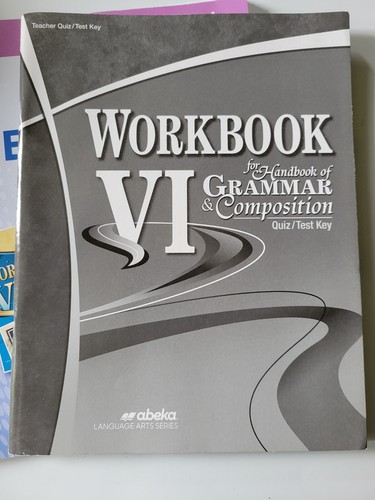 ABEKA A BEKA Grammar & Composition Vocab Poetry VI Teacher Lesson Keys Set - Foto 5 di 6