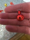 Vintage Lot 19 Glass Ball Christmas Ornament Red And Gold Small Feather Tree — photo 4