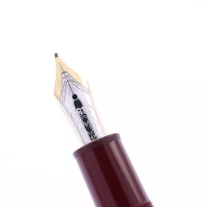 MONTBLANC Fountain Pen Meisterstuck 145 Bordeaux 14K M Nib MONTBLANC Fountain Pen Meisterstuck 145 Bordeaux 14K M Nib