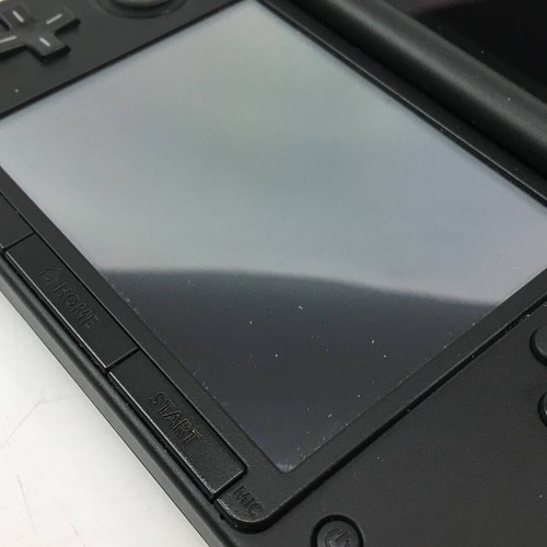 Consola portátil Nintendo 3DS XL LL plateada negra versión japonesa con estuche - Imagen 6 de 10