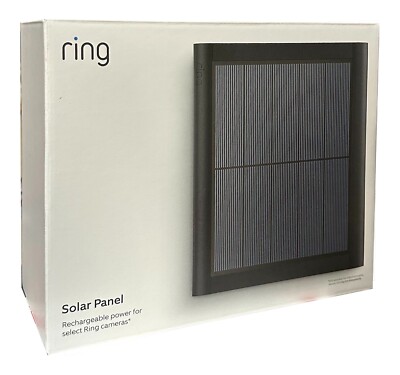 Ring 4W 2nd Generation Solar Panel for Select Ring Security