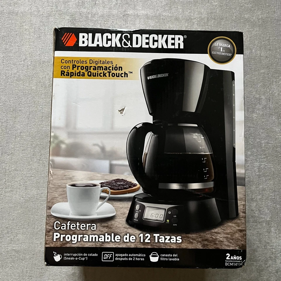 Black & Decker 12-Cup Programable Coffee Maker BCM1410B NEW - Image 3 of 4