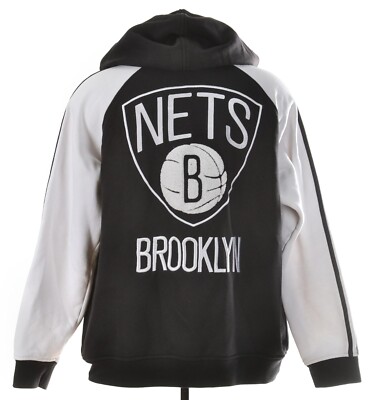 Brooklyn Nets バスケットボールジャケット Men's Brooklyn Nets Pro Standard Black Area Code Twill Full-Zip Jacket