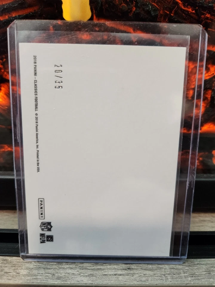 2018 Classics Optichrome Premium Edition Blank Back /35 Aaron Rodgers #36 - Image 2 of 2