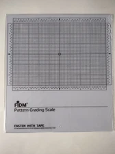 FIDM Fashion Institute Pattern Grading Scale