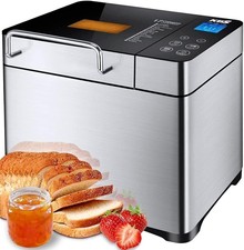 17-in-1 Bread Machine Stainless Steel Bread M...