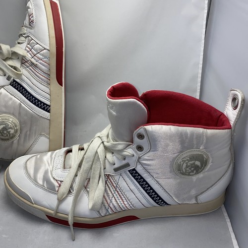 Mens Diesel Retro Vintage Trainers Hi 