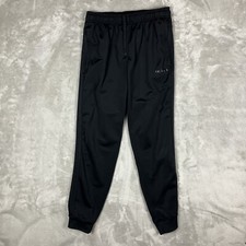 Adidas Jogger Mens Medium Black Sweatpants Tapered Leg Activewear Athleisure