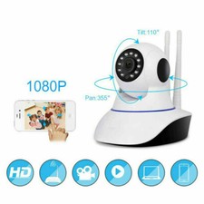 Telecamera IP WiFi 1080 HD Palla Visione Notturna Audio App Icsee Yoosee