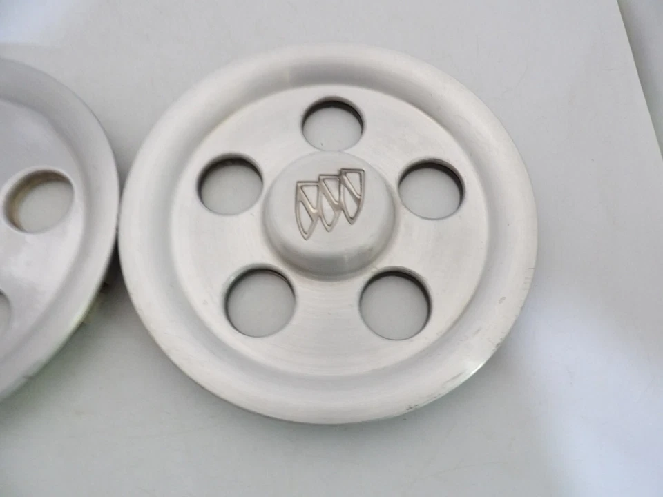 Par de tapas centrales de rueda Buick Lesabre 1992 1993 1994 1995 1996 1997 1998-2002 Foto 3 de 4