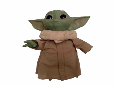 Mattel   Star Wars 8'' Small Yoda Baby Figure Battery Operated Fun