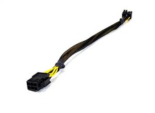 13" 6-Pin Express Male to EPS ATX 12V 8-Pin 4 4Pin Detachable Cable 18AWG