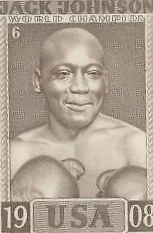 1964 Slania Stamps - Jack Johnson #6