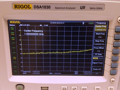 Rigol DSA1030 RF Spectrum Analyzer, 9 kHz to 3 GHz, tested working!