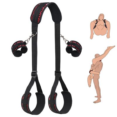 BDSM Bondage Sex Toys Thigh Sling Straps Legs Restraints Bed Couples  Adjustable | eBay