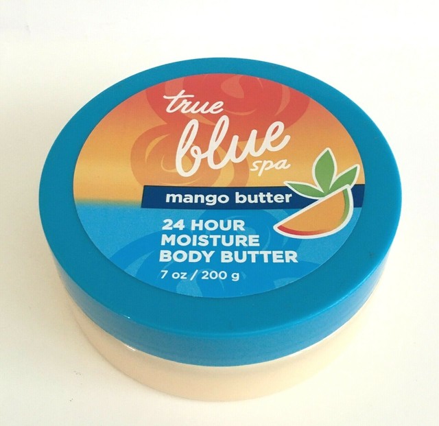 Bath & Body Works True Blue Spa Mango Butter 24 Hour Moisture Body