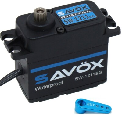 Savox SW-1211SG Black Edition Servo Digitale Impermeabile Alta