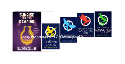 5 Books set The Hunger Games Series by Suzanne Collins Paperback