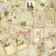 Vintage Botanical Journal Pages - EZ Journal - 7404