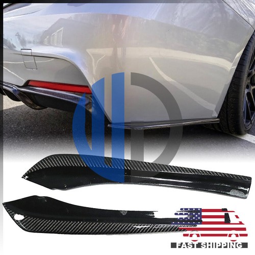 For 2012-2018 BMW F30 F31 Sedan M Sport W Style Carbon Fiber Rear Lips - 第 1/6 張圖片