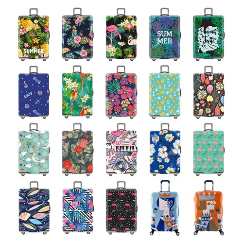Elastic Protective Luggage Cover 18"32" Suitcase Dust Cover Travel Accessories eBay