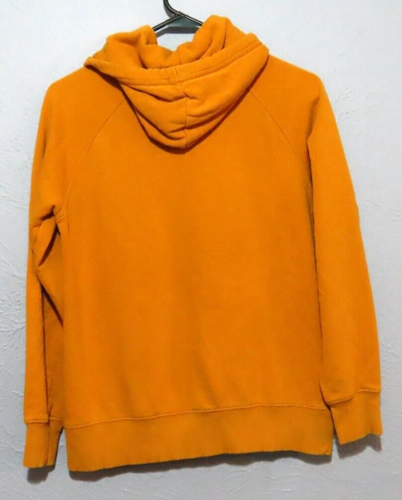 VETEMENTS Felpa con cappuccio pullover North Face oro giallo donna XS