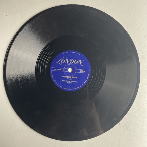 10" 78 RPM-Ted Heath-Birmingham Bounce/Didn't We?/London 726 - Picture 4 of 4