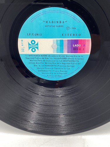 MARIMBA DE ORO (76’ ORFEON 3xVINYL LP MEXICO) EX (scarce!) - Picture 4 of 10