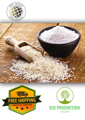 Organic Red/Brown & White Rice Flour Free Shipping 100% Quality 
