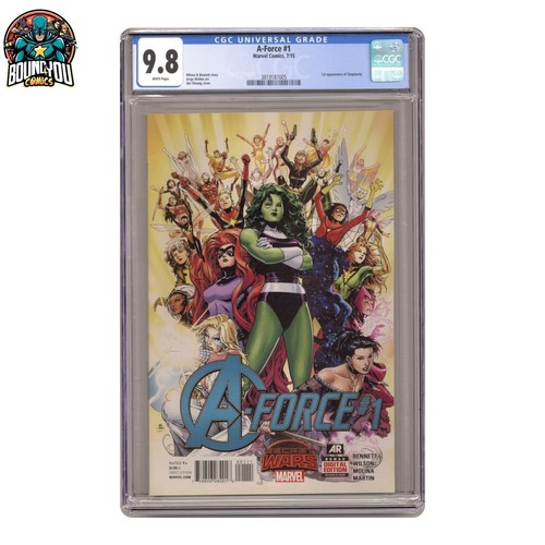 A-FORCE #1 - CGC 9.8 - FIRST APPEARANCE OF THE SINGULARITY