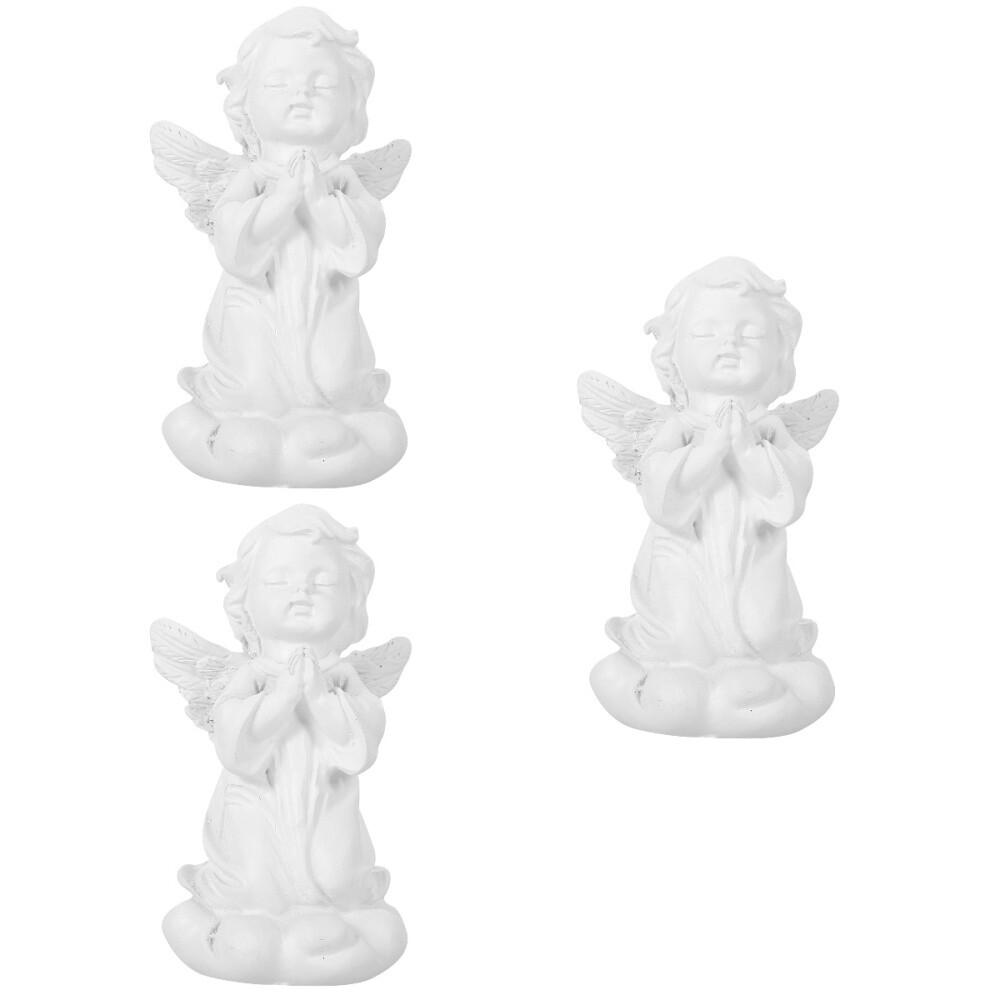 Decoration Resin Angel Figure Girl Figurine Resin Angel Decor eBay