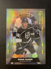 Sean Durzi Rookie Auto 105/199 2021-22 Upper Deck Stature LA Kings