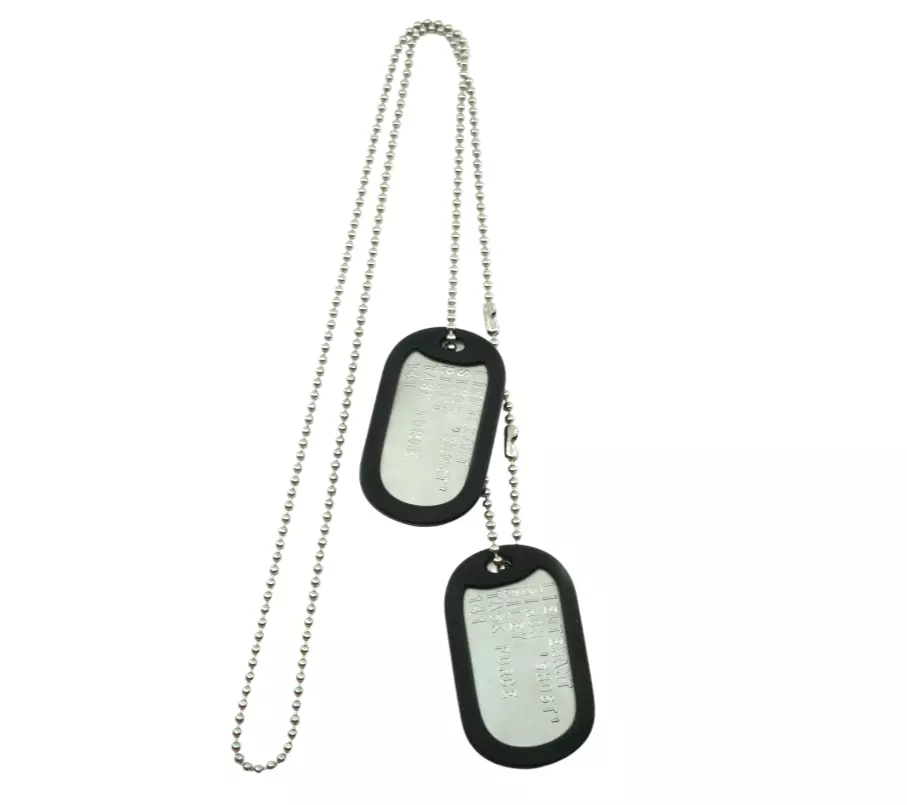 Simon 'Ghost' Riley US military dog tag set