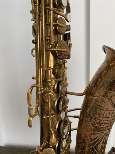 Vintage 1935 Martin Handcraft Standard Low Pitch Alto Saxophone With Orig. Case - Picture 5 of 22