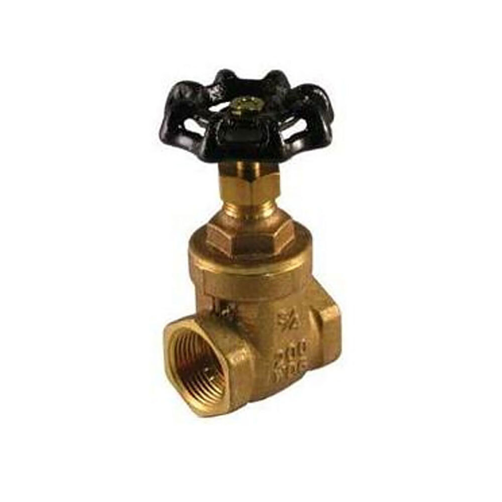 Thrifco 6415008 2 Inch Ips Gate Valve Brass