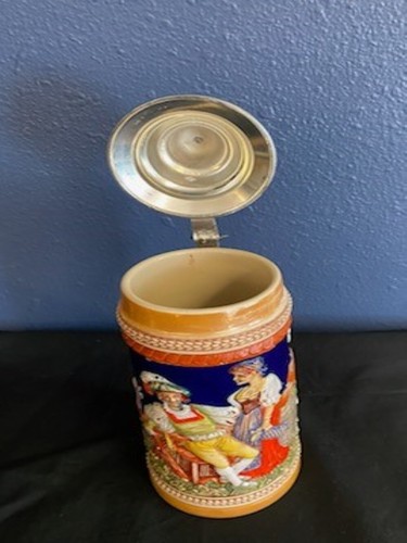 Vintage 1980s Original GERZ West Germany Beer Stein - Authentic Stamped -9.5" - Picture 8 of 9