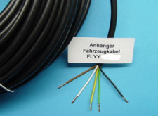 Fahrzeugkabel Kabel f&uuml;r Anh&auml;nger Trailer Landmaschinen 5x0,75&sup2; mm Adrig  L0304.1