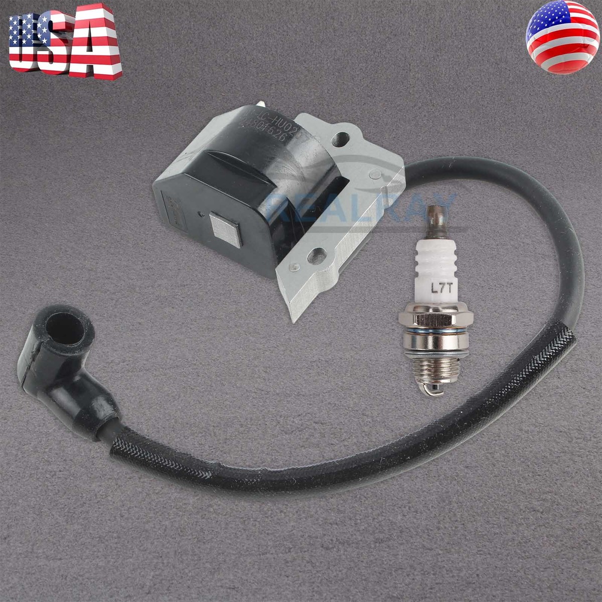 Bobina De Encendido Del Motor Del Cortac&eacute;sped Compatible Con Craftsman Poulan Husqvarna 545081826