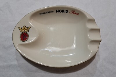  Vintage WEINBRAND  NORIS PRIVAT  Ashtray Germany Fischer & CO