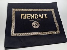 FENDACE FENDI x Versace Flap Over Dust Bag Purse Shoes Storage Cover 12"x14"