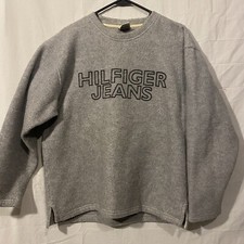 Vintage 1990s Tommy Hilfiger USA Fleece Pullover Men  s Sz Large Made in USA