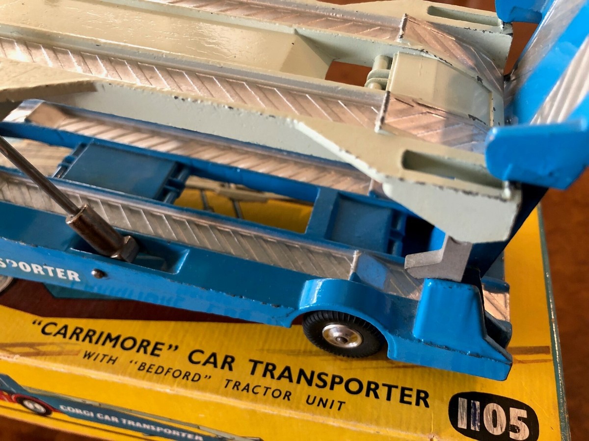Vintage Corgi Toys Major | MIB | Bedford Carrimore Car Transporter