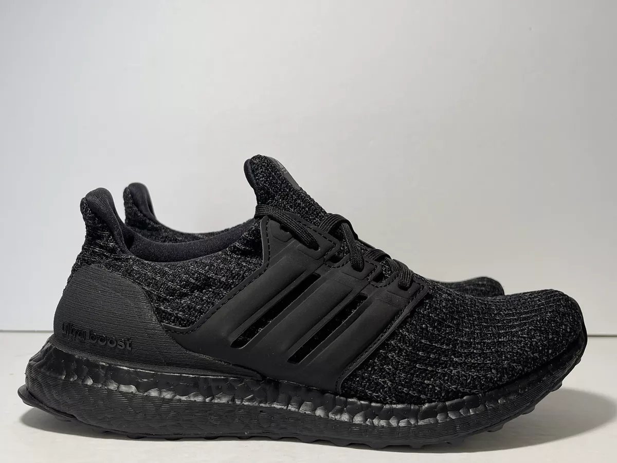 Ultra boost 4. hotsell triple black adidas