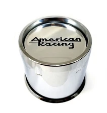 American Racing Chrome Center Cap 5-5/8"OD Push Open-End Closed-End 1515000023