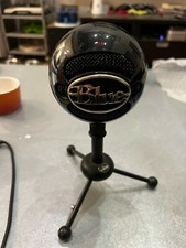 Blue Snowball USB Condenser Microphone with Adjustable Stand - Gloss Black