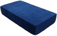 BlueSnail, Baby Velour Crib Sheet, Dark Blue, 28" x 52"