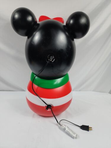 Gemmy 23" Disney Minnie Mouse Blasform Runde Edition Weihnachten 2022 - Bild 7 von 24
